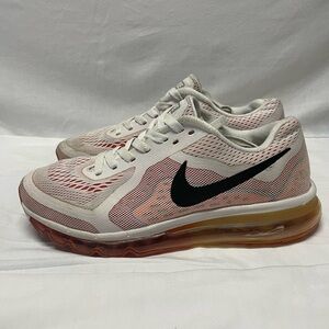 Nike Women's White and Pink Athletic Shoes